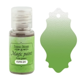 Сухая краска "Magic paint" цвет "Бледно-зеленый", 15мл