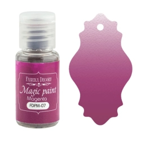 Dry paint "Magic paint" color "Magenta", 15ml