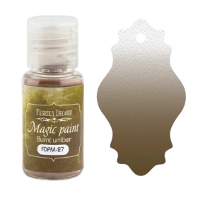 Kuiv värv Magic Paint "Põletatud umbra"