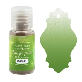 Dry paint "Magic paint" color "Light Green", 15ml