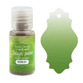 Сухая краска "Magic paint" цвет "Светло-зеленый", 15мл