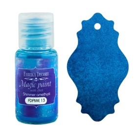 Сухая краска "Magic paint with effect" цвет "Мерцающий аметист ", 15мл