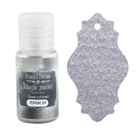 Сухая краска "Magic paint with effect" цвет "Сизый", 15мл
