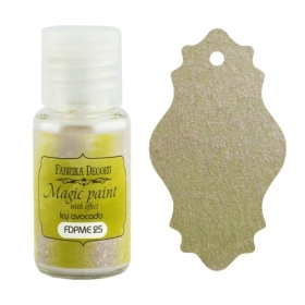 Dry paint "Magic paint with effect" color "Ice Avocado", 15ml