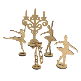 3D figurine kit for shadow box decorating №65