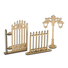 3D dekoratiivelementide komplekt #62
