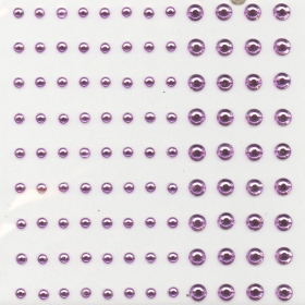 Adhesive Strass Stones - lilac