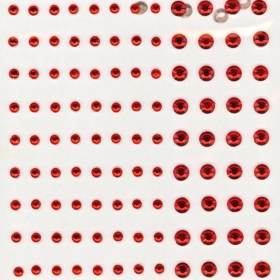 Adhesive Strass Stones - red