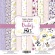 Double-sided scrapbooking paper set “My little baby girl”, 12”x 12” , Fabrika Decoru