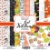 Double-sided scrapbooking paper set 