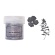 Embossing powder with glitter. Color Rainbow graphite