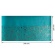 Отрез кожзама с тиснением  золотой фольгой Golden Pion Turquoise, размер 500мм х 250мм.