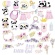 Set of die cuts 