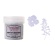 Embossing powder with glitter. Color Delicate lilac